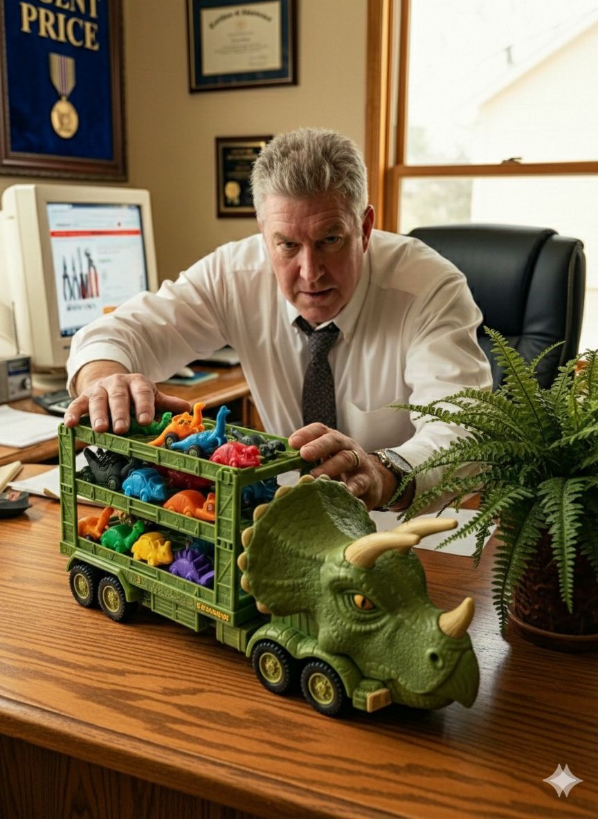 JOYIN Dinosaur Transport Truck